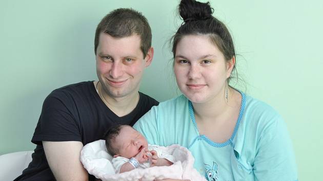 Magdalena Polánková, Strakonice. Prvorozená dcera rodičů Elišky a Jana přišla na svět 10. 1. 2023 ve 2.40 h. Její porodní váha byla 3 kg.