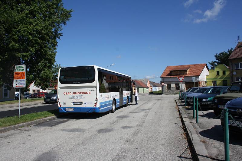 Borovanští se mohou těšit na rekonstrukci autobusového nádraží. Foto: Deník/ Jitka Davidová