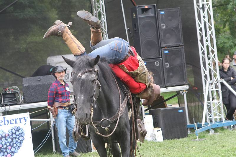 Budějovický western na Sokolském ostrově.