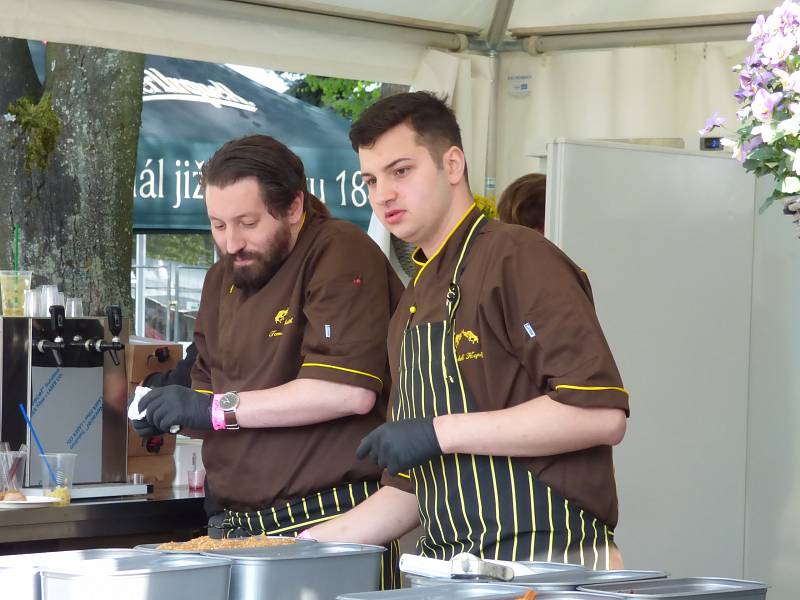 Druhý prodloužený květnový víkend patřil v Budějovicích prvnímu ročníku Bosch Fresh Festivalu.