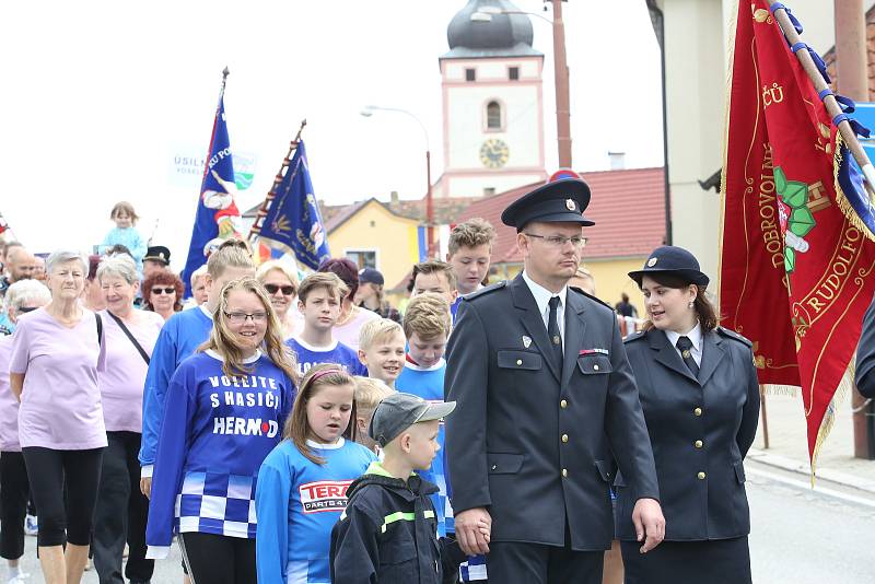 Hornické slavnosti se konají v Rudolfově od roku 2000, jen v posledních dvou letech je zrušili pořadatelé kvůli koronaviru.