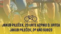 Cyklista Jakub Pileček