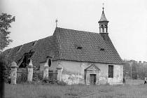 Špitálek, kaple, rok 1977