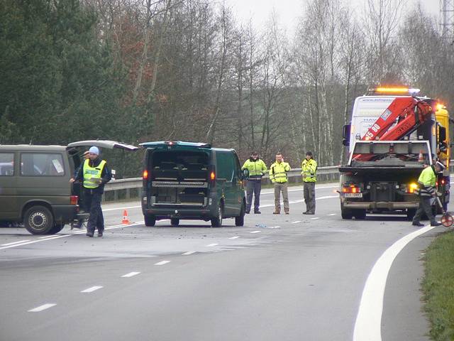 Nehoda na silnici ve směru z Borku na Veselí nad Lužnicí.