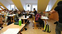 Studenti Vodňanské střední školy si vyzkoušeli zneškodnit teroristu