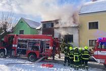 Výbuch plynu v Kamenném Újezdu.