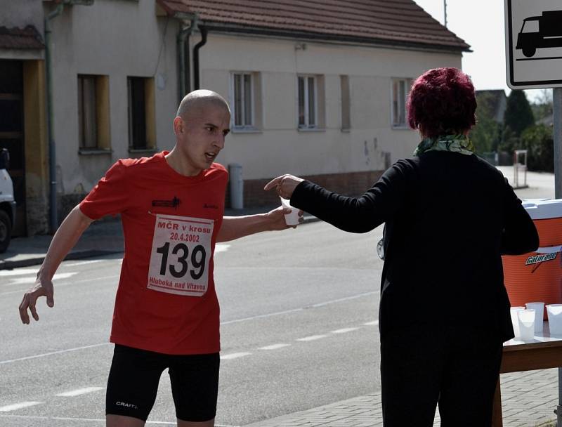 Běh kolem Hluboké nad Vltavou, 74. ročník. Karel Nerad, 4. v pořadí.