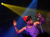 Skupina Monkey Business zahraje 8. března v budějovickém Café klubu Slavie. Na snímku zpěvačka Tonya Graves.
