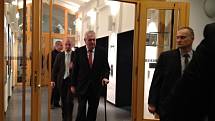 Miloš Zeman navštívil českobudějovický magistrát