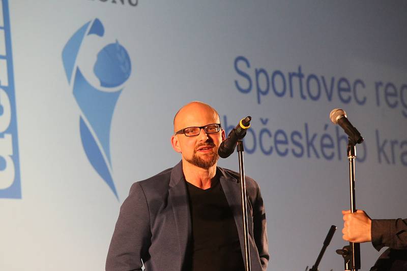 Slavnostní vyhlášení Sportovce regionu 2019. Vítězem ankety se stal letec Martin Šonka.