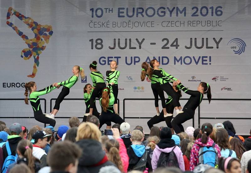 Mezinárodní gymnastické soutěže Eurogym začne v Českých Budějovicích přesně za 101 dní.