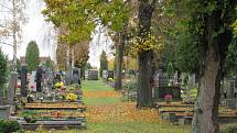Táborský hřbitov a krematorium.