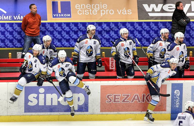 Motor hostil v play off hokejisty z Kladna.