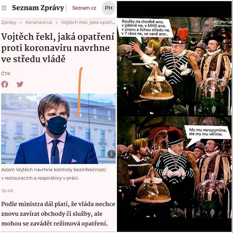 Podzimní várka vtipů, které reagují na zářijové a říjnové události v České republice.