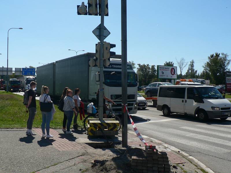 Křižovatku ulice Na Dlouhé louce a Husovy třídy v Českých Budějovicích čeká rekonstrukce.