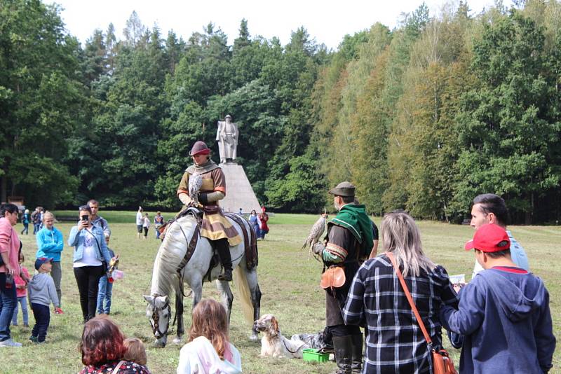 Pestrý program nabídly slavnosti 19. 9. 2020 v památníku Jana Žižky v Trocnově u Borovan na Českobudějovicku.