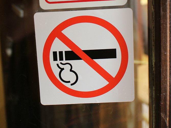 Zákaz kouření. Ilustrační foto.