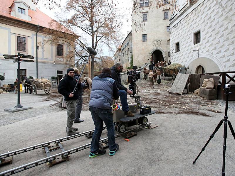 V Českém Krumlově se 2. listopadu natáčel německý historický film o reformátorovi Martinu Lutherovi. Dvoudílný film odvysílá příští rok německá stanice ZDF.