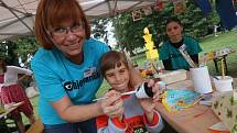 MakerDay na Sokolském ostrově v Českých Budějovicích.