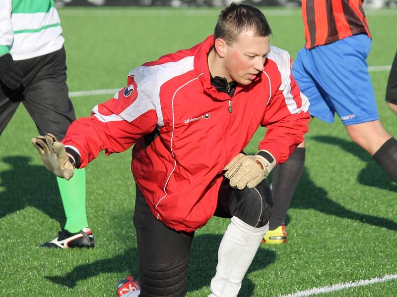 Fotbalisté Malše Roudné v generálce na první jarní kolo podlehli Lažišti 0:1.