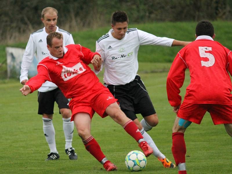 Týnský Jan Maruška se vrátil do prvního mužstva FK Olympie. 