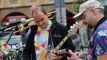 Buskers Fest České Budějovice.