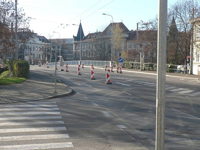Rekonstrukce Senovážného náměstí v Českých Budějovicích.