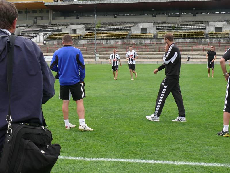 Fotbalisté Dynama hráli přípravu se Spartou