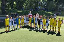 Na snímku hráči reprezentačního týmu LFŠ na turnaji s Juventusem Turín.