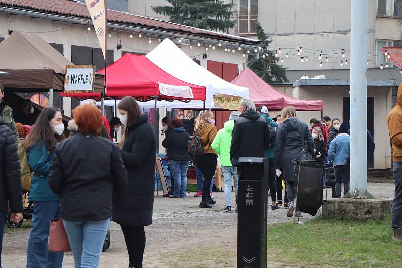 Trhy v Žižkárně v Českých Budějovicích