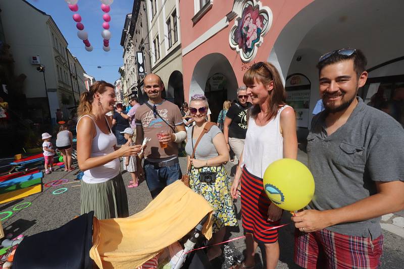 Festival Město lidem,lidé městu začal v pátek po obědě v Českých Budějovicích