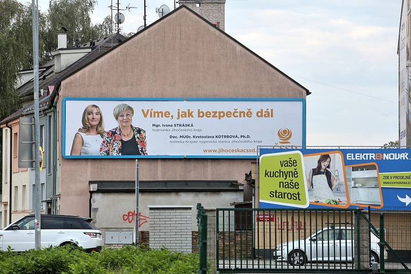 Předvolební billboard ČSSD. Známka odborníka na marketing: 3.