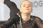 Mezinárodní gymnastické soutěže Eurogym začne v Českých Budějovicích přesně za 101 dní. Na snímku gymnastka Magdalena Šmejkalová.