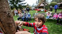 Klasickou českou zabijačku a všechno, co k ní patří, předvedli v sobotu lidem na Borovanském mlýně. Závodilo se i v přípravě nejlepší jitrnice.