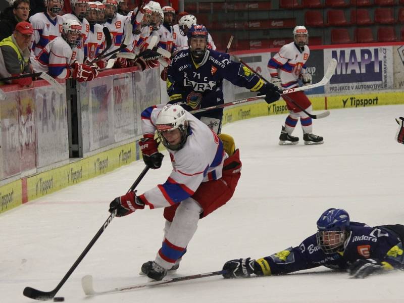 Starší dorostenci HC ČB doma porazili ve druhém zápase Vítkovice 4:1 a jsou v semifinále.