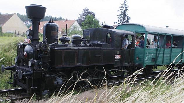 Výlety parním vlakem patří mezi vyhledávané turistické atrakce. 