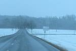 Předpovědi meteorologů se opět naplnily, v úterý 30. listopadu v podvečer vydatně sněžilo na celém území Jihočeského kraje.