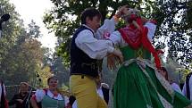 Festival lidové hudby v bavorském Aldersbachu.