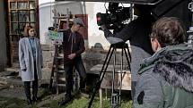 Daniel  Habrda natáčí snímek Samhain.
