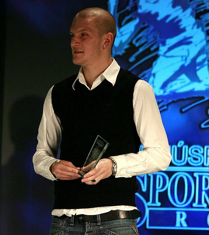 Vyhlášení ankety Sportovec roku 2011 v českobudějovickém domu kultury Metropol. 6. Zdeněk Ondrášek (fotbalista SK Dynamo ČB) - 80