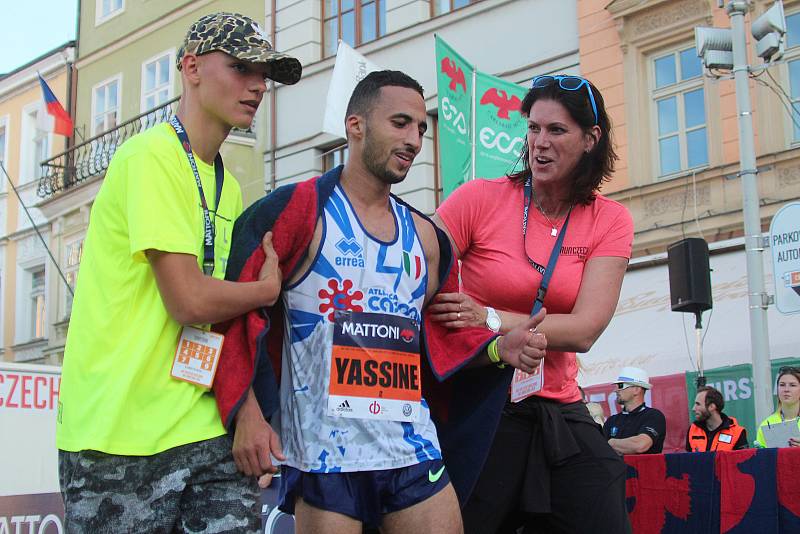 Půlmaraton v Českých Budějovicích.