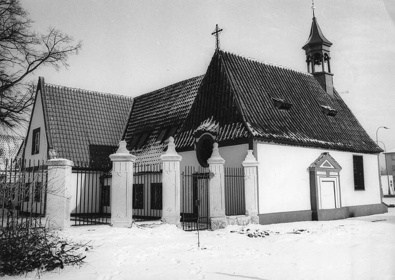 Morový špitálek v roce 1980.