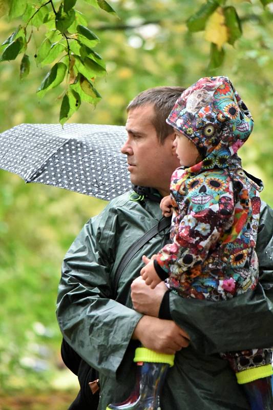 Farmářské trhy mohli lidé navštívit v Bedřichových sadech v Týně nad Vltavou.