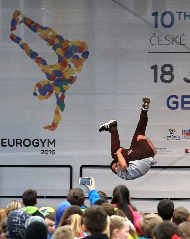 Mezinárodní gymnastické soutěže Eurogym začne v Českých Budějovicích přesně za 101 dní.