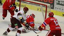 Utkání  Tipsport hokejové extraligy mezi HC Mountfield České Budějovice a HC Sparta Praha