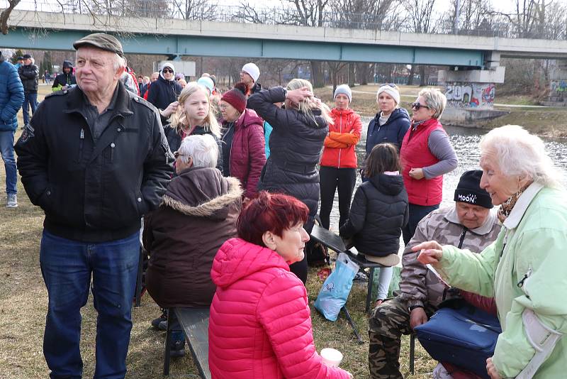 Ponor do řeky Malše pro Bazalku v Českých Budějovicích.