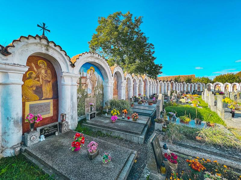 Kapličkový hřbitov Albrechtice nad Vltavou