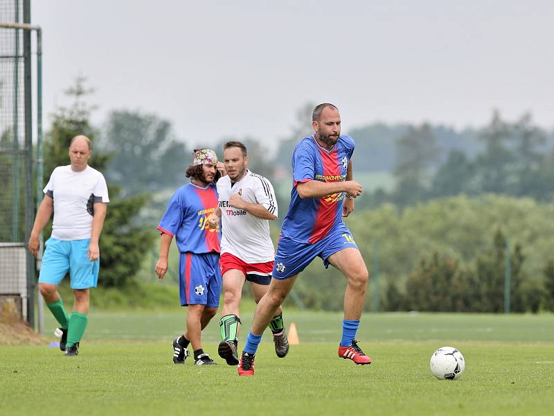 V Borovanech se utkaly okresní nemocnice ve fotbale.