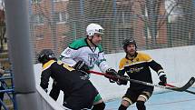 Hokejbalisté Pedagogu se chystají na čtvrtfinále prvoligového play off proti týmu Bulldogs Brno.