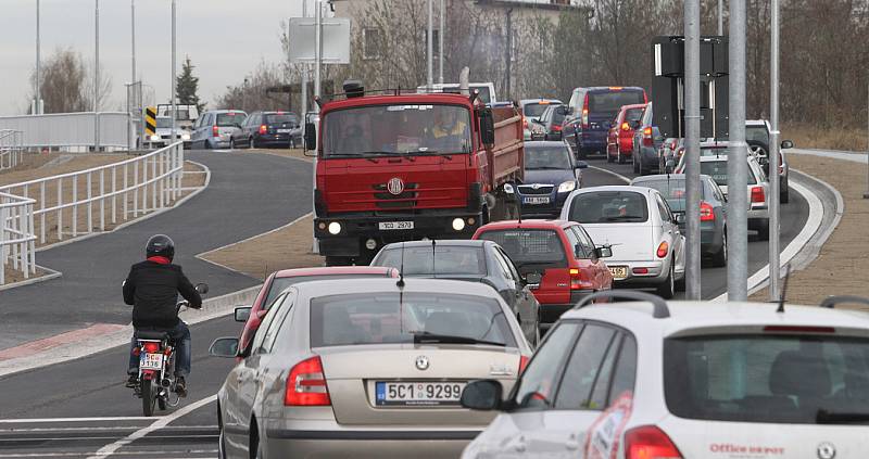 Prvni den uzavřeného viaduktu